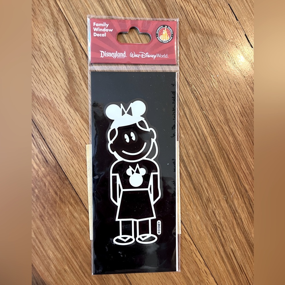 Disney Family Window Decal Girl daughter